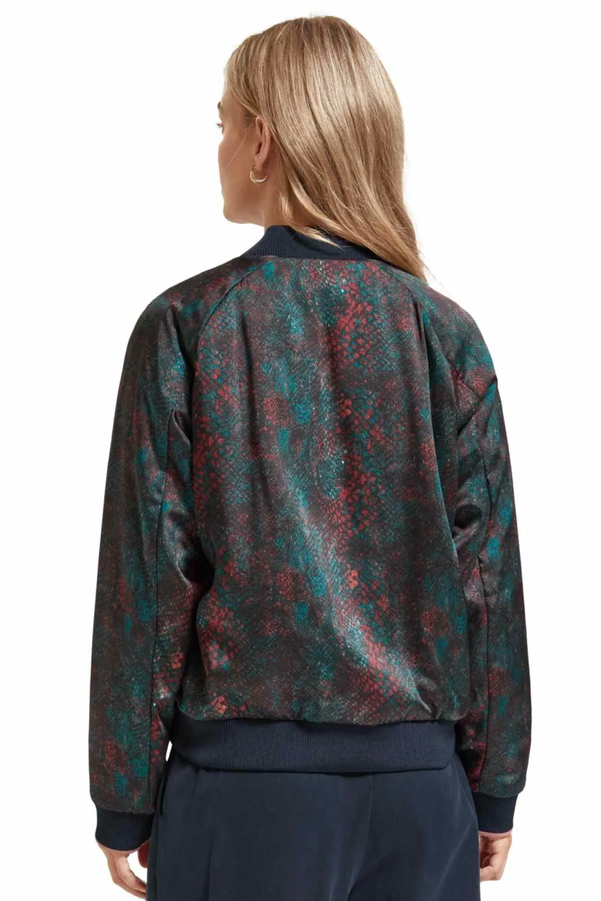 REVERSIBLE BOMBER JACKET SNAKE