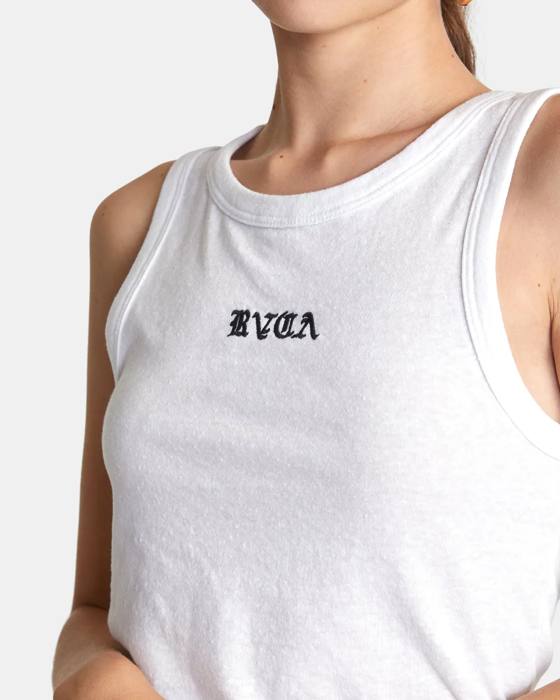 RVCA El Camino Tank Top - Off White