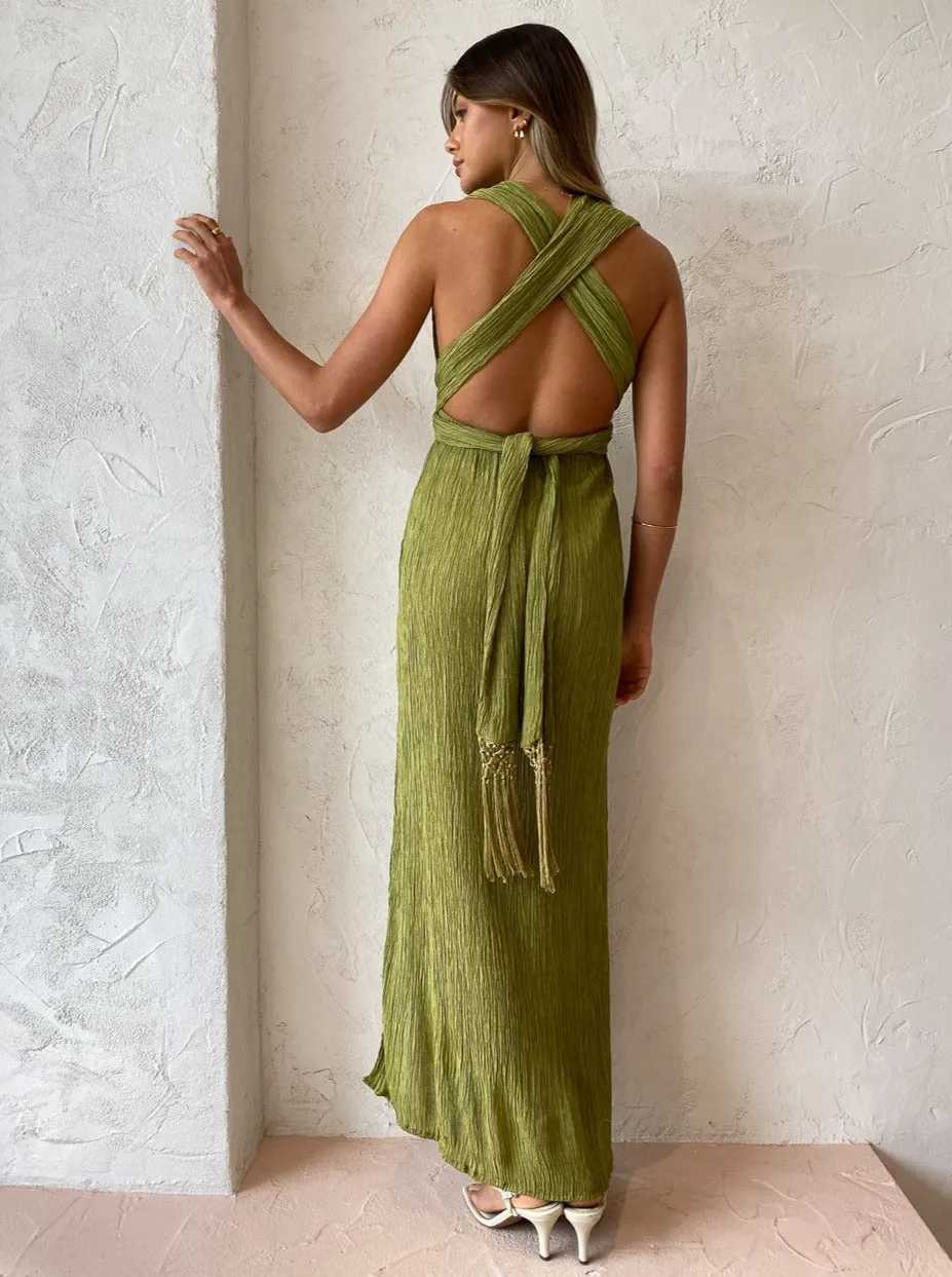 Savannah Morrow Verita Dress in Agave