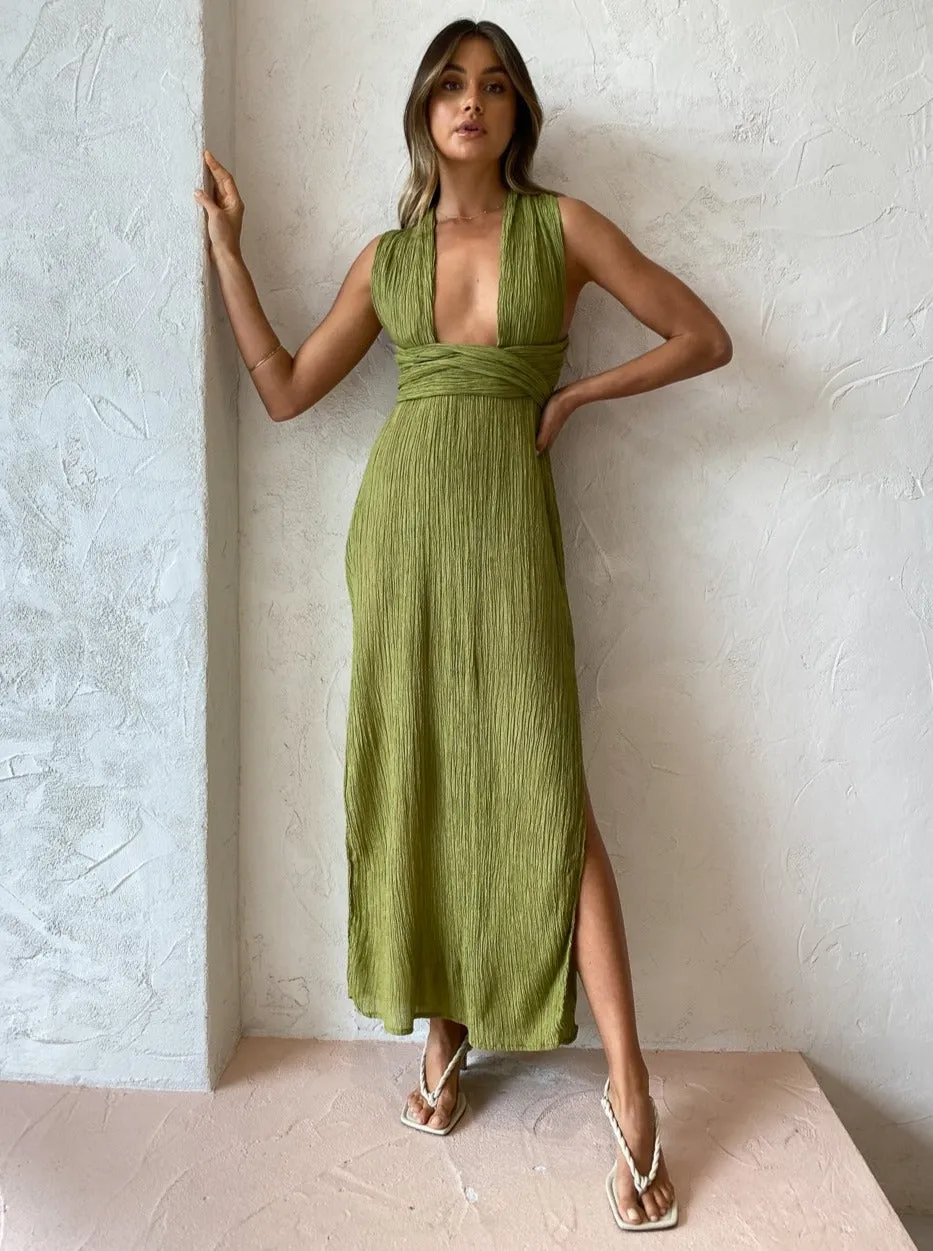 Savannah Morrow Verita Dress in Agave