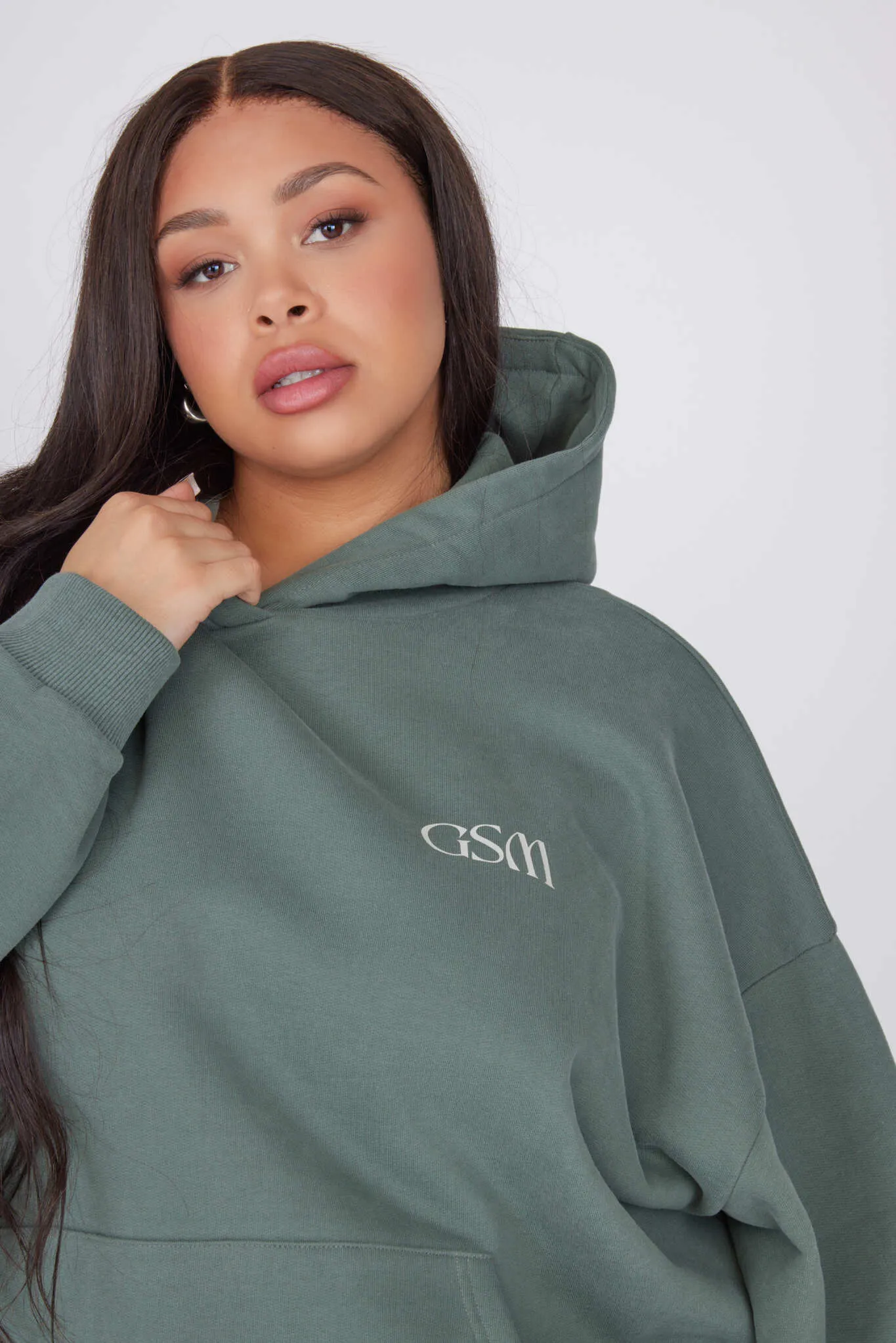 Signature Oversized Hoodie - Aloe Green