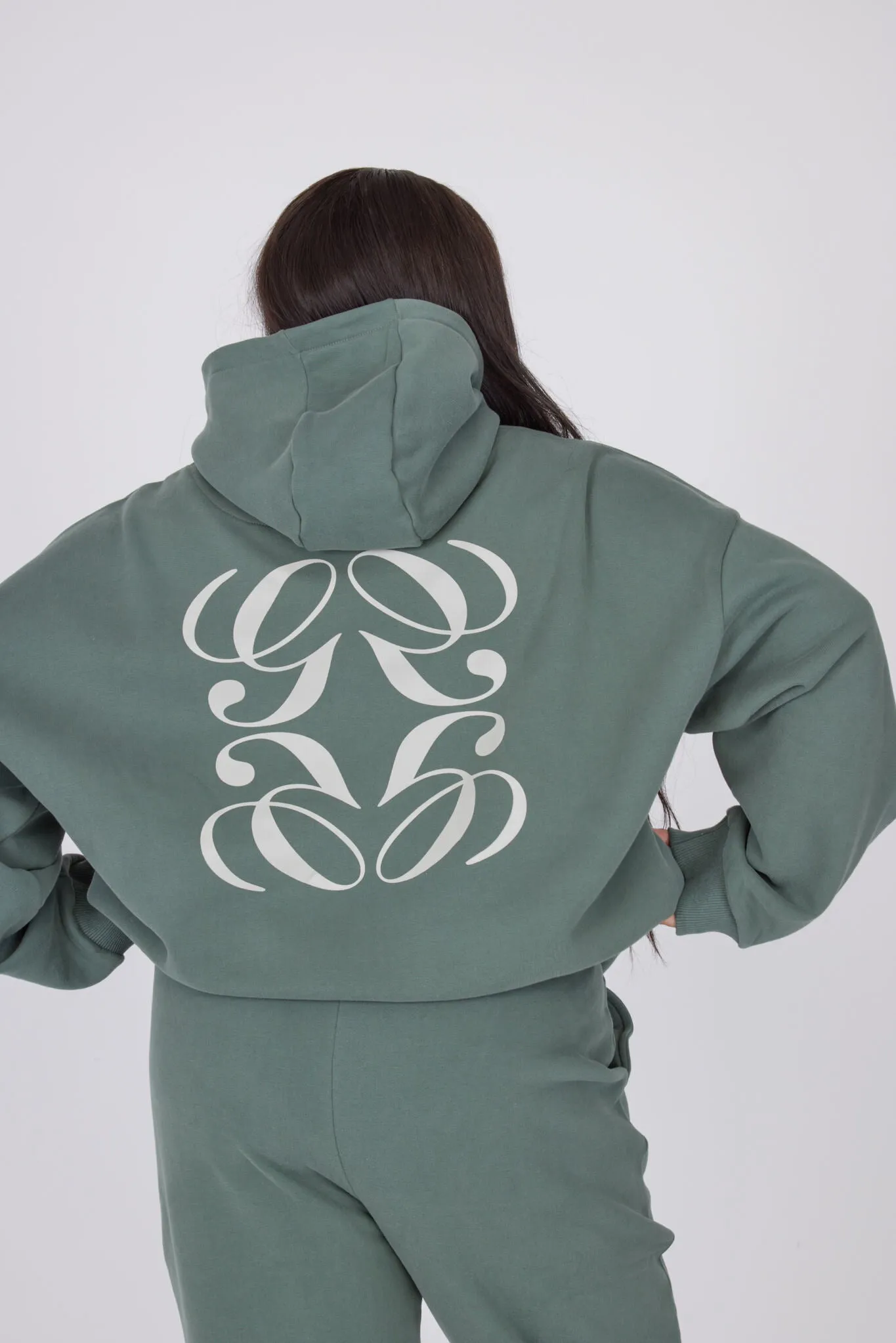 Signature Oversized Hoodie - Aloe Green