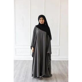 Slip Dress and Loose Fit Abaya (Oslo Grey)