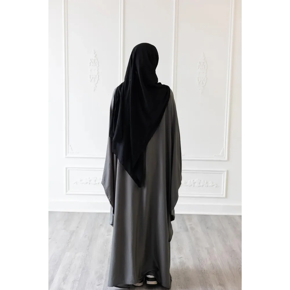 Slip Dress and Loose Fit Abaya (Oslo Grey)