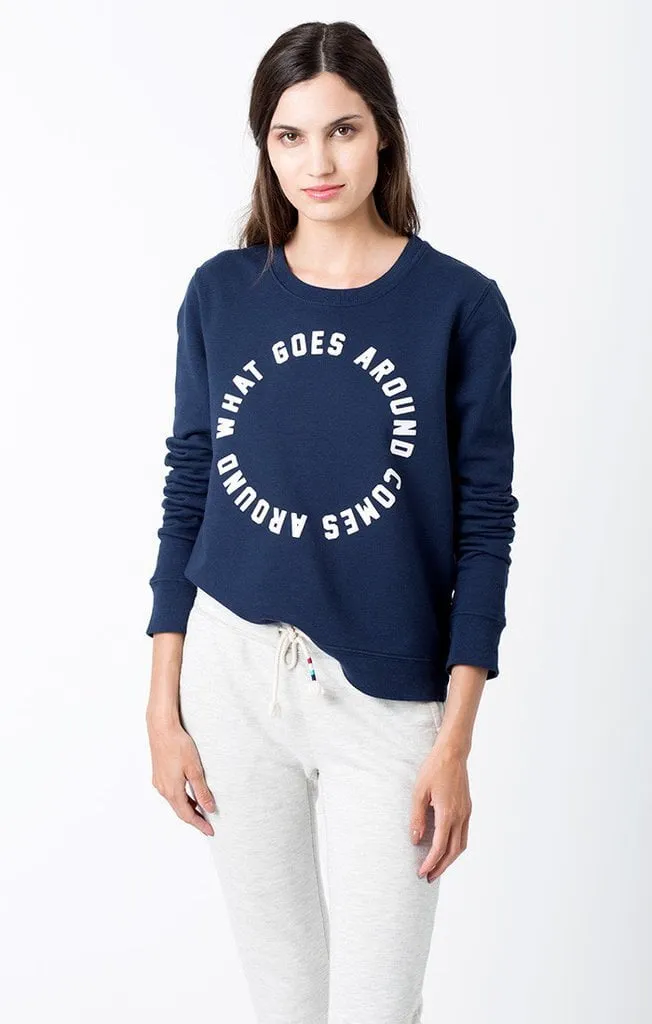 Sol Angeles- What Goes Around Pullover Indigo