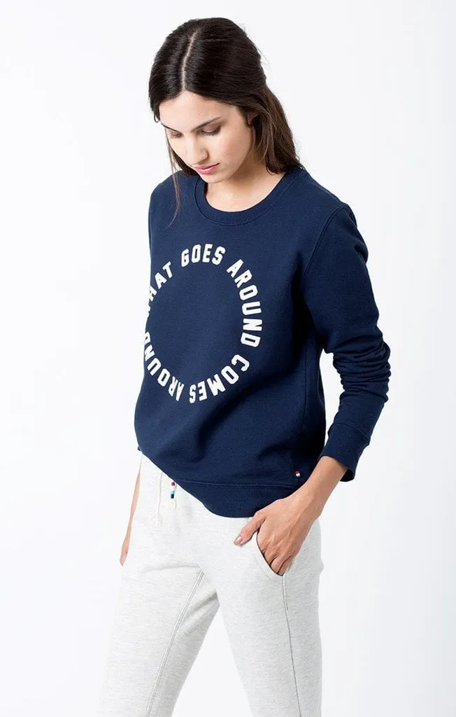 Sol Angeles- What Goes Around Pullover Indigo