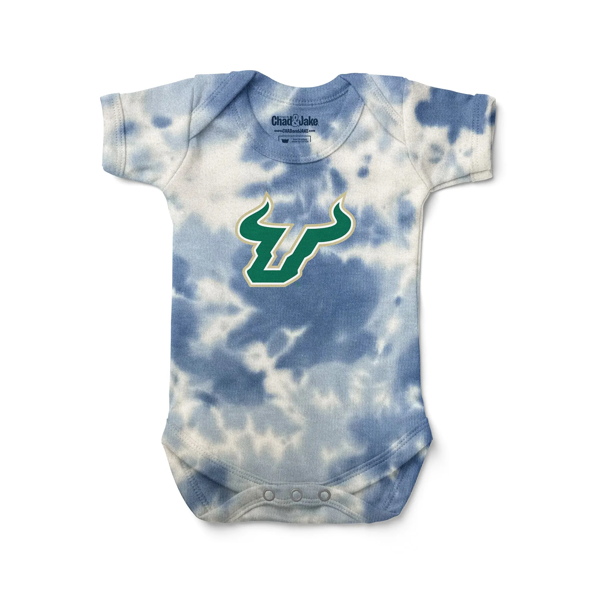 South Florida Bulls Tie Dye Bodysuit