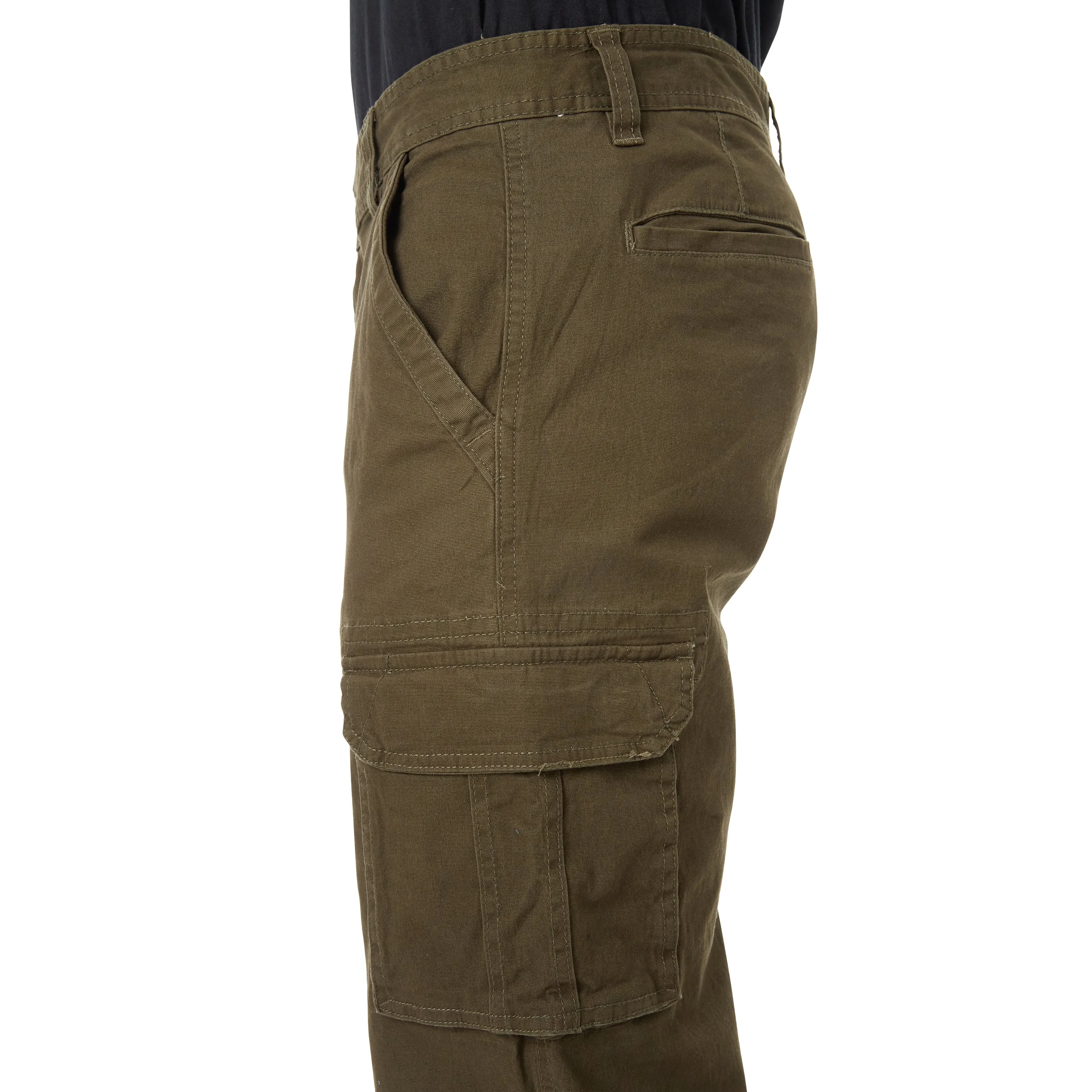 STRETCH CANVAS CARGO PANT