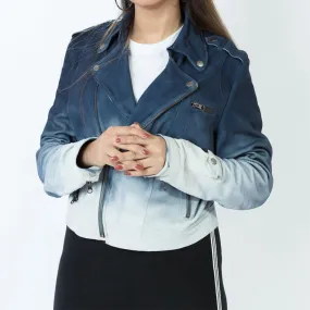 Suede Leather Jacket Women