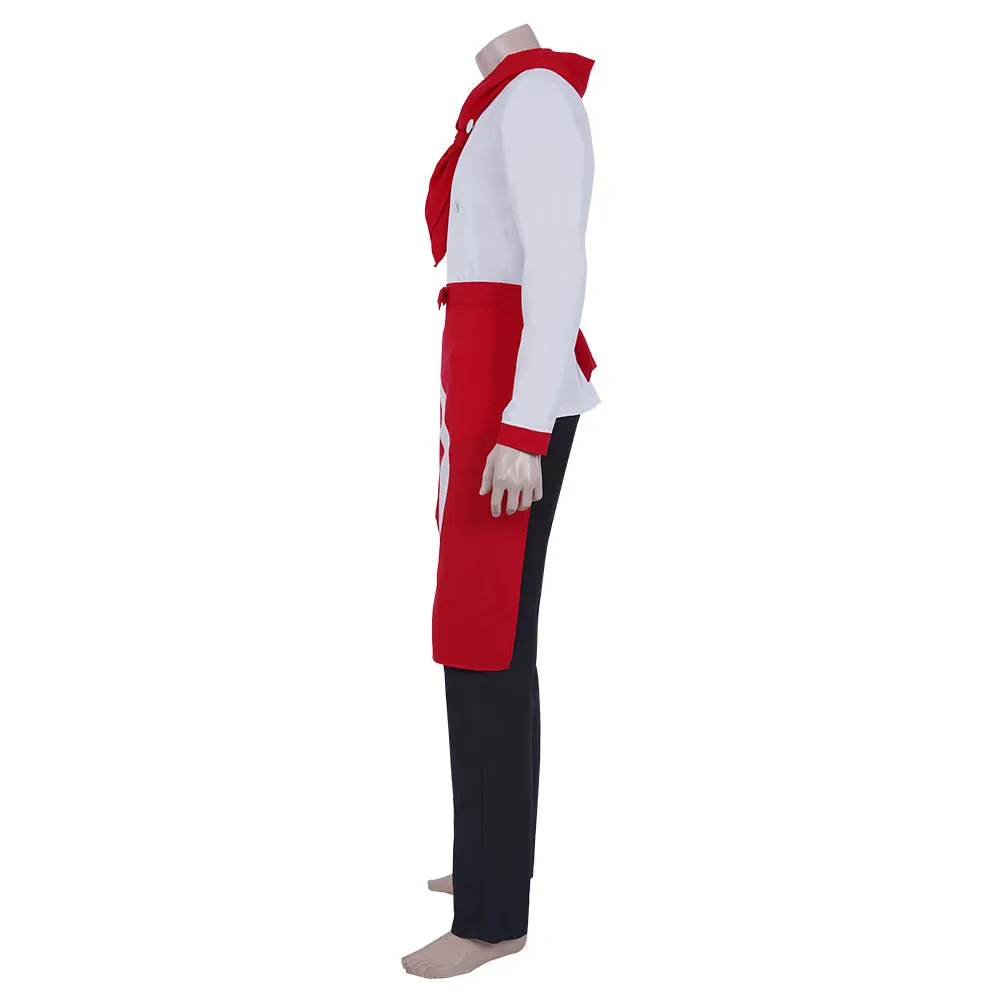 Super Danganrondo 2 Hanamura Teruki Top Pants Suit Halloween Carnival Outfit Cosplay Costume