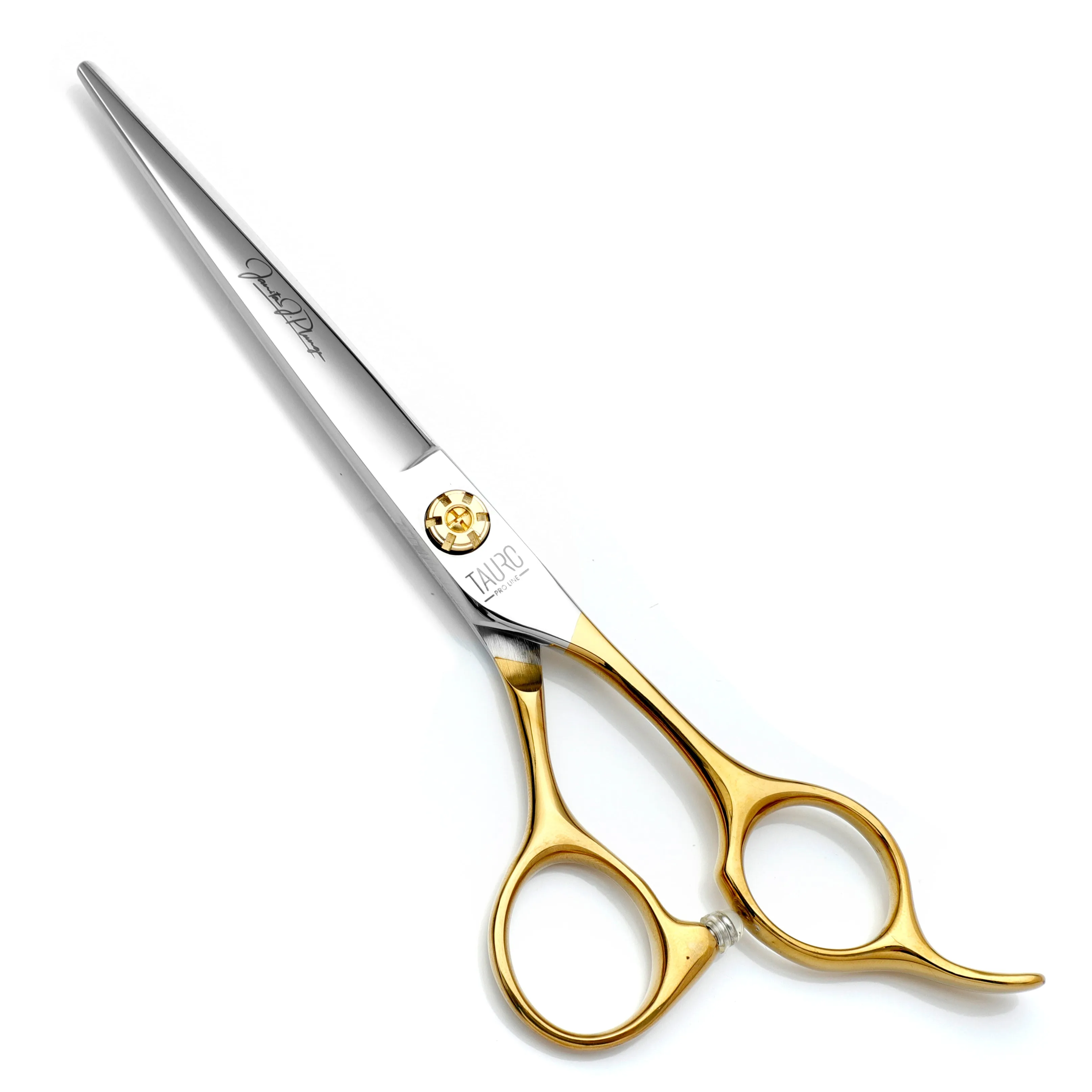 Tauro Pro Line Janita Plungė Stainless Steel Pro Shears Cutting Scissors Ergonomic Extremally Sharp For The Right-Handed, Straight