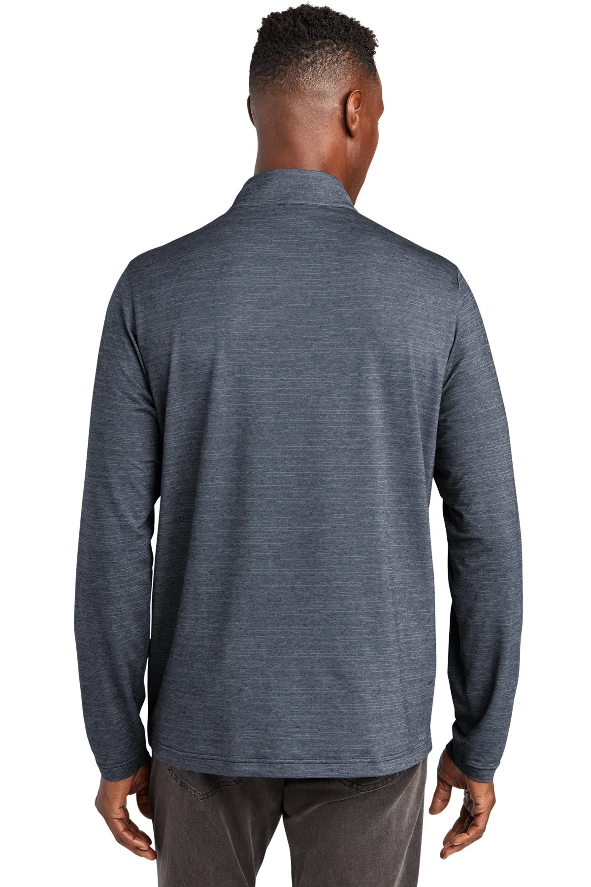 TravisMathew Crestview 1/4-Zip Vintage Indigo Heather