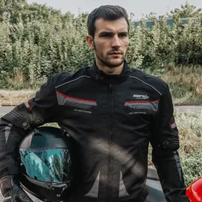 URBAN WATERPROOF MOTORCYCLE TEXTILE JACKET