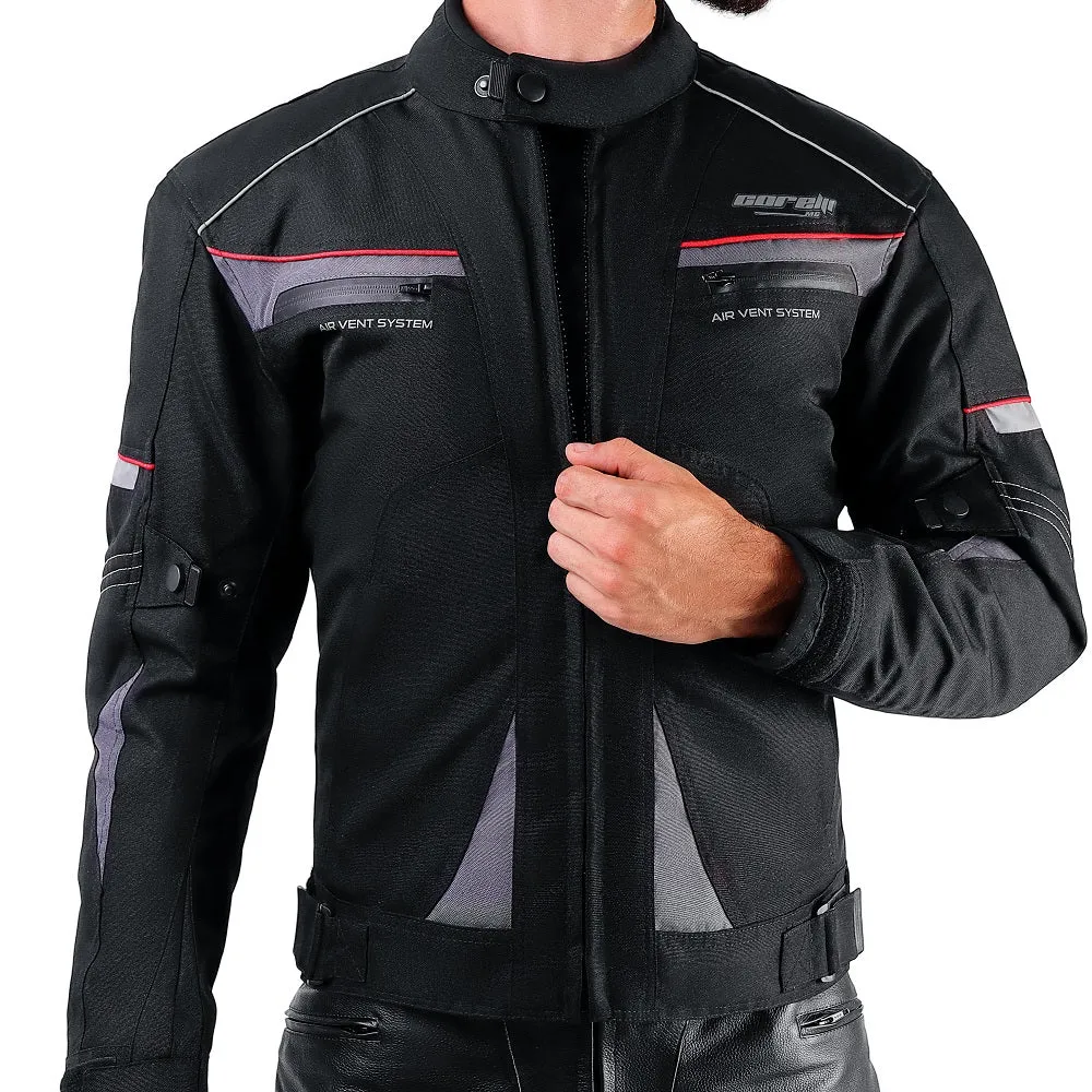 URBAN WATERPROOF MOTORCYCLE TEXTILE JACKET