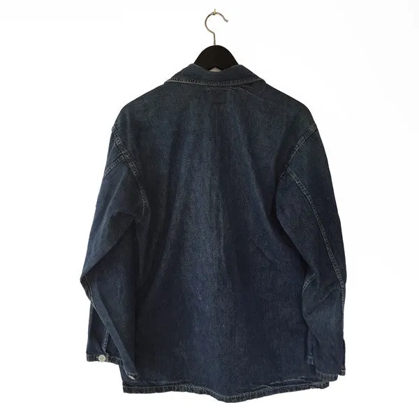 US Army Indigo Denim Pullover