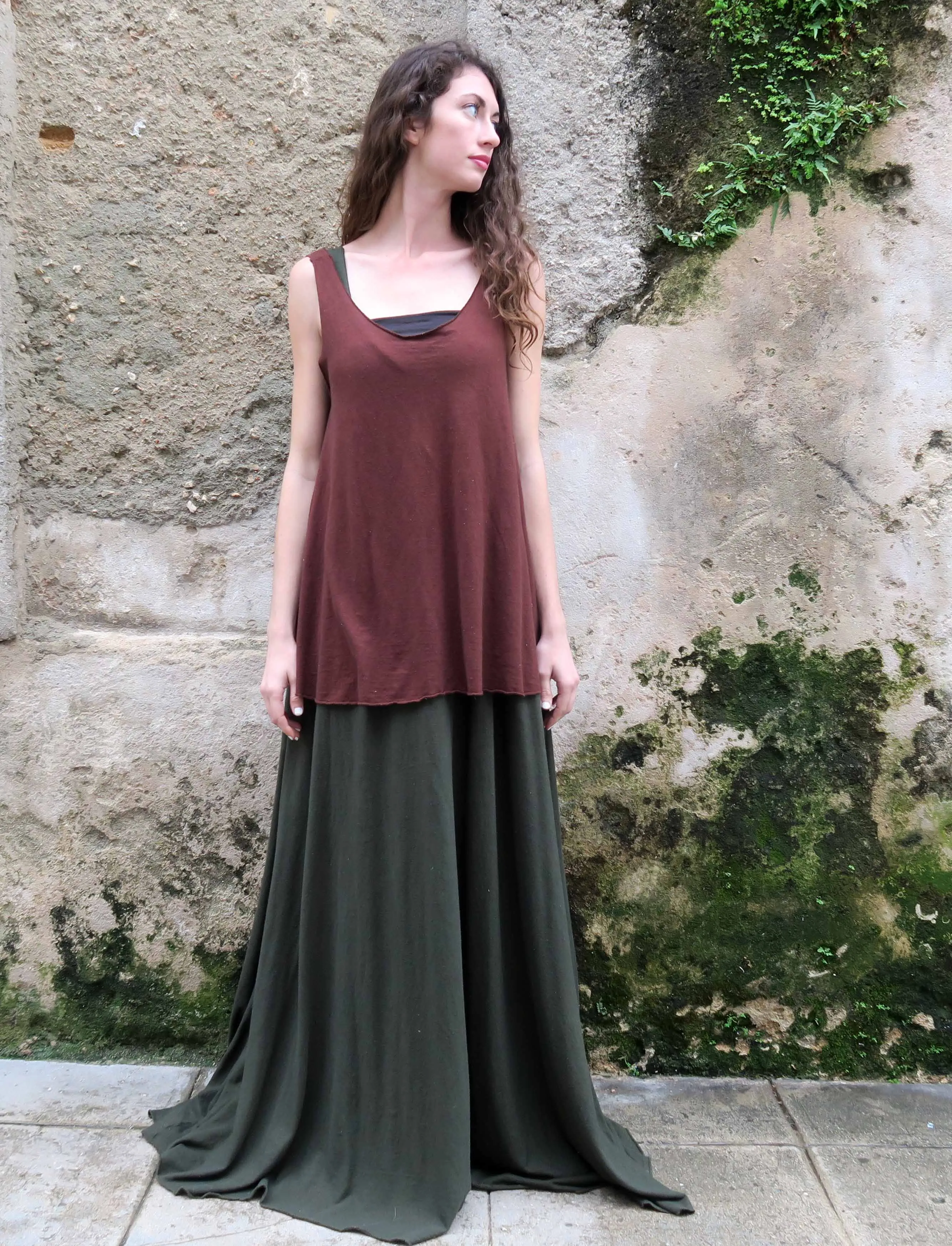 Utility Tank Wanderer Long Dress