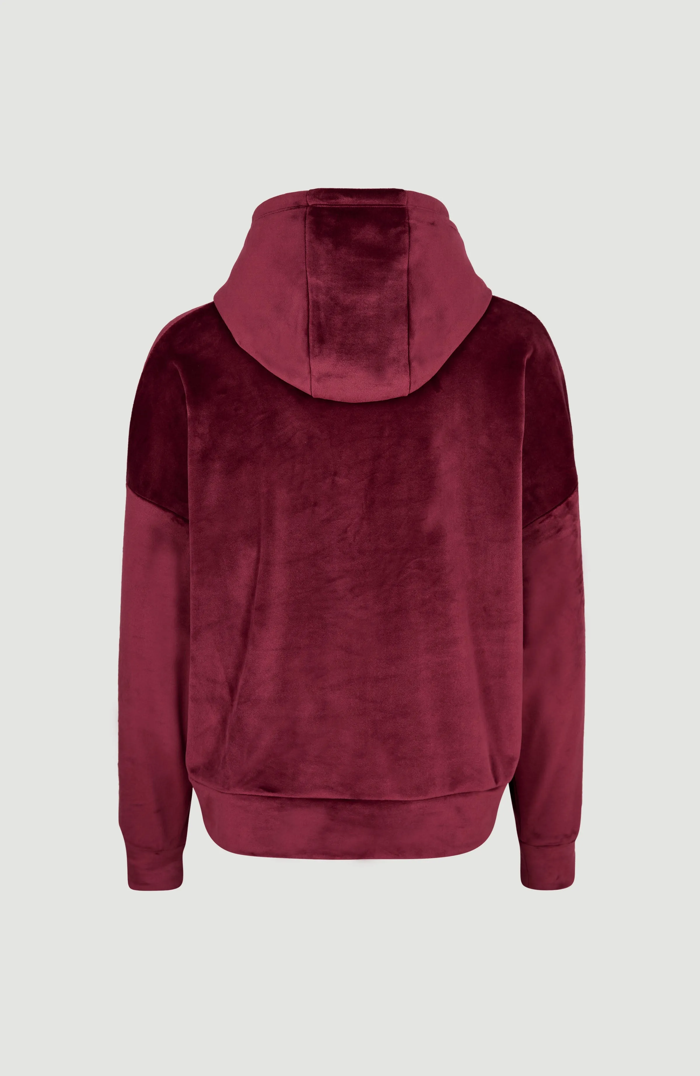 Velour Hoodie Fleece | Windsor Wine