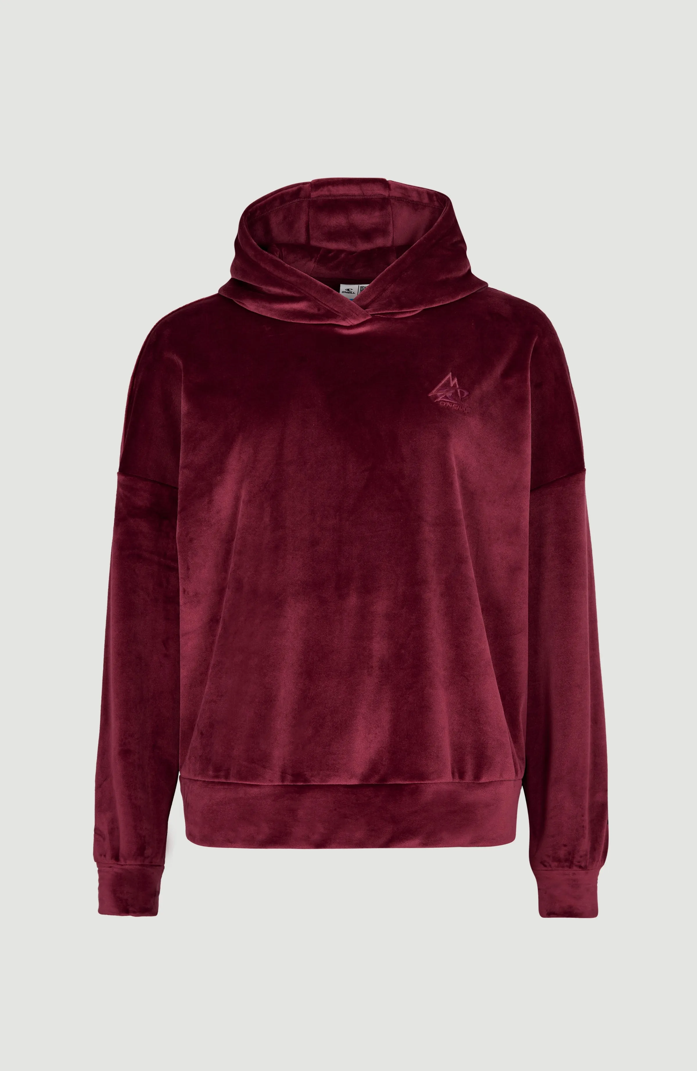 Velour Hoodie Fleece | Windsor Wine