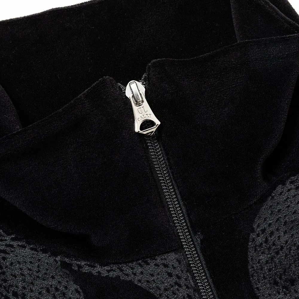 VELOUR TRACK JACKET ＜SNAKE PATTERN＞