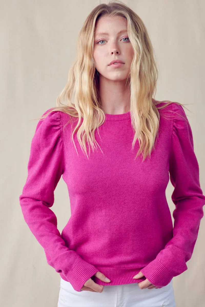 Very Berry Classic Crew Neckline Pullover