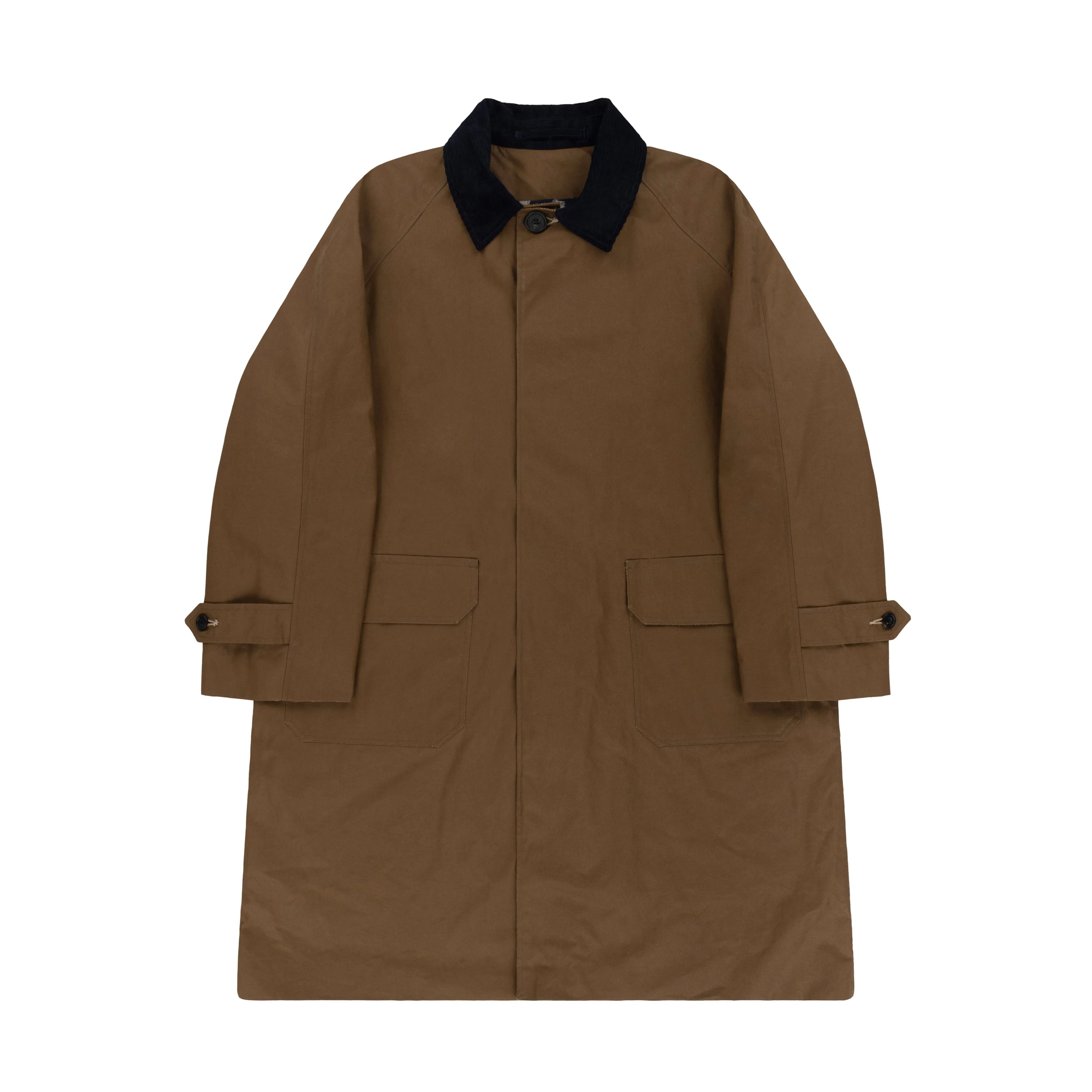 WAXED COTTON MAC