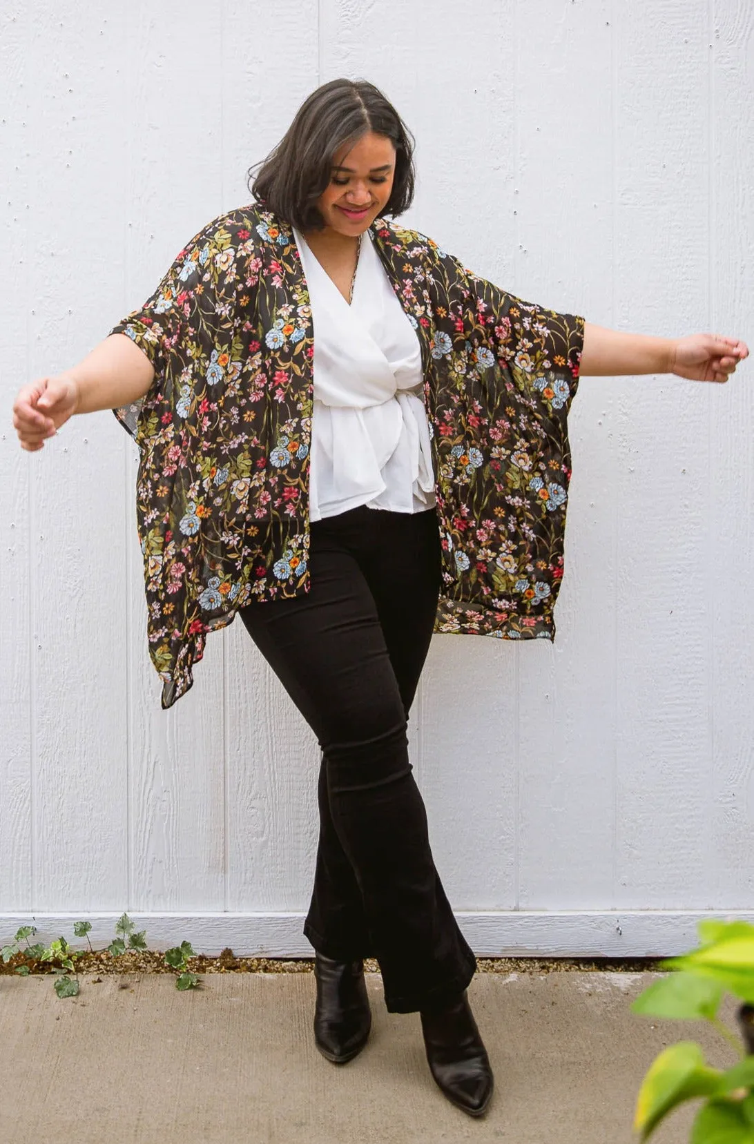 Wildflower Wanderer Kimono