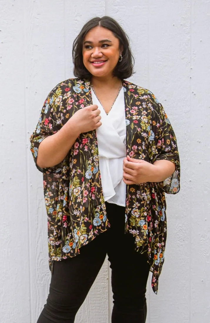 Wildflower Wanderer Kimono