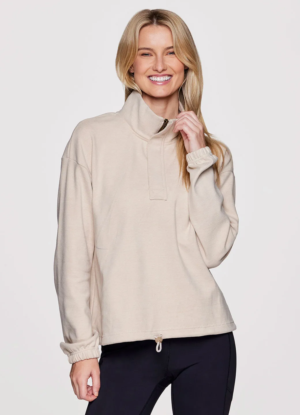 Willow Ultra Soft 1/4 Zip Pullover Top