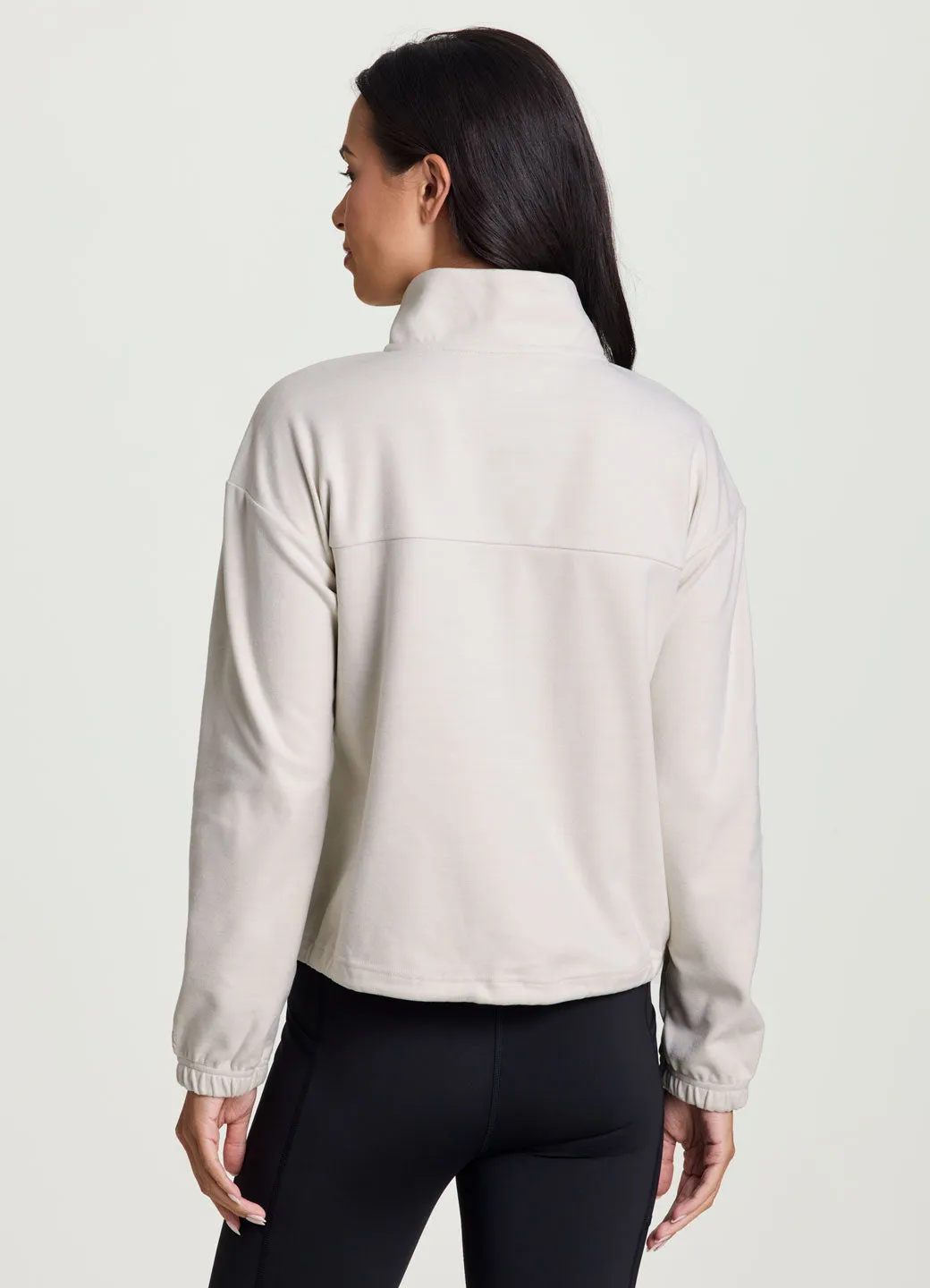 Willow Ultra Soft 1/4 Zip Pullover Top